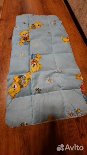 Матрасик в коляску гречишный