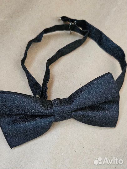 Галстук бабочка мужской новый черный