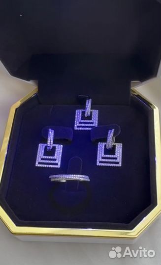 Набор из серебра 925 пробы