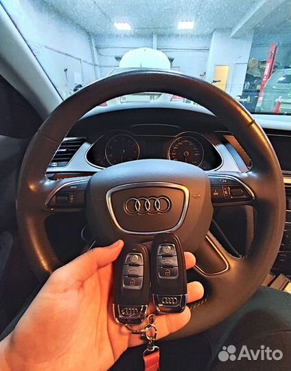 Ключ Audi A4, A5, A6, A7, A8, Q5 с привязкой