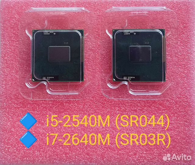 Intel (i5 и i7) для ноутбука