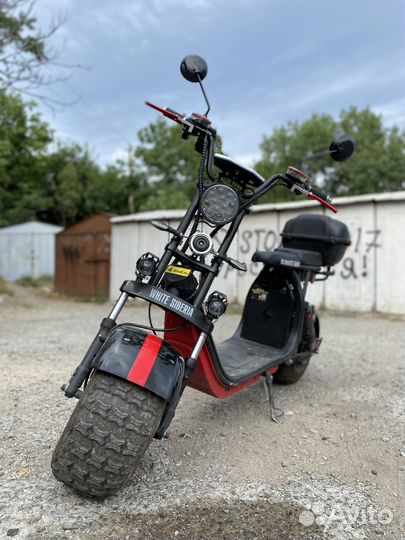 Электробайк White siberia City-Coco