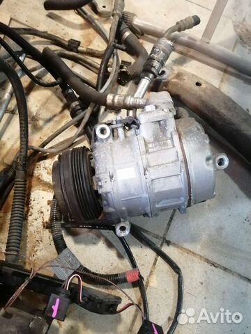 Компрессор кондиционера автомобильный на бмв х3