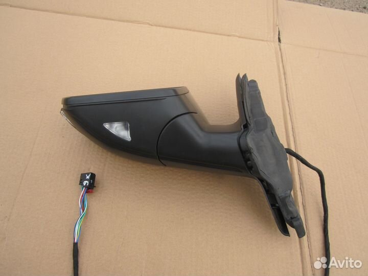 Зеркало левое 9 кон Тайвань Skoda Octavia A7 13-19
