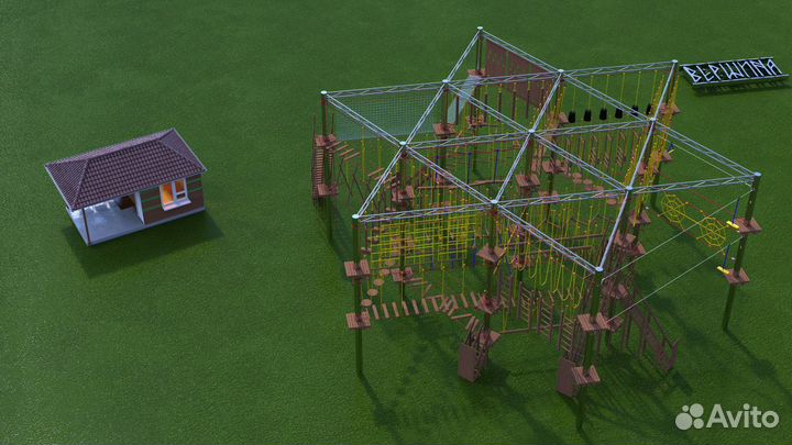 Веревочные парки Скалодромы