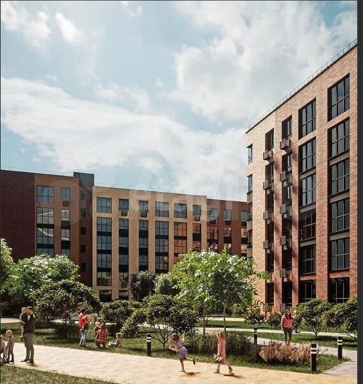 2-к. квартира, 56,4 м², 2/6 эт.