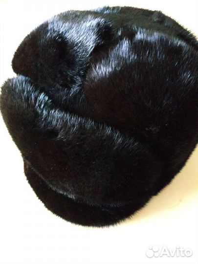 Норковая шапка мужская новая