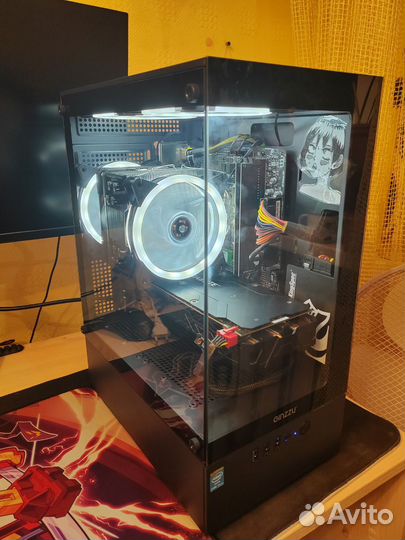 Игровой пк i5 11400f/16 озу/GTX 1080