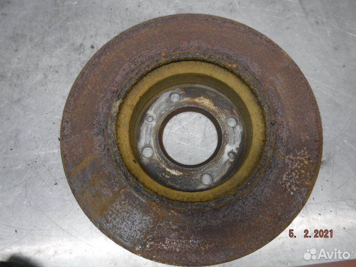 Тормозной диск передний правый Hyundai Getz G4ED