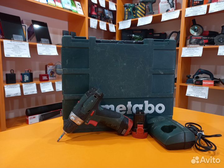 1) Шуруповерт Metabo (PowerMaxx BS 10.8V)