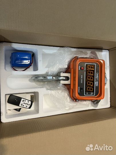 Весы крановые вэк-3000 3 т