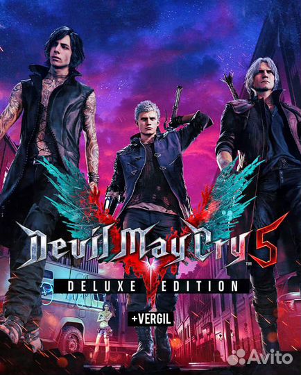 Devil May Cry 5 Deluxe + Vergil на PS4 и PS5