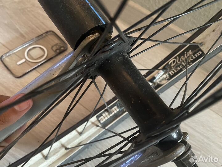 Вилка + колесо 20 bmx