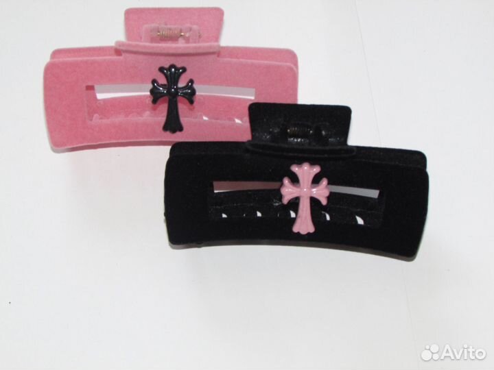 Заколка chrome hearts