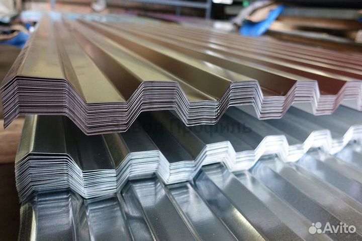 Профнастил С-21 ГОСТ оцинкованный 0,4 мм