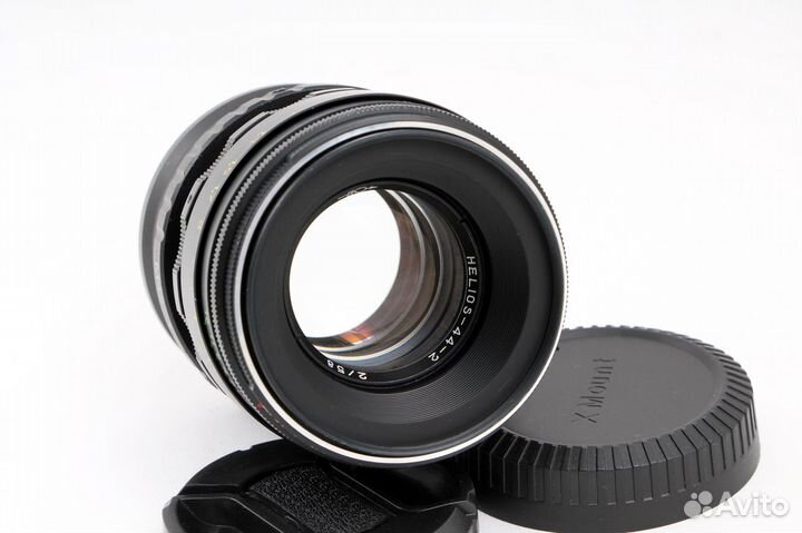 Гелиос-44-2 58 mm f/ 2 + переходник Fuji FX