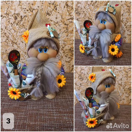 Домовой. Домовиха. Оберег для дома. Подарок