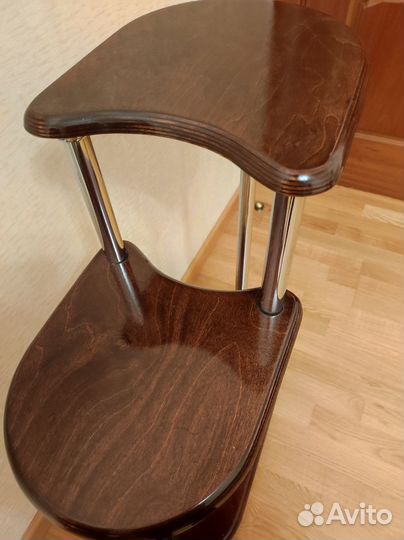 Подставка под цветы или декор дерево металл