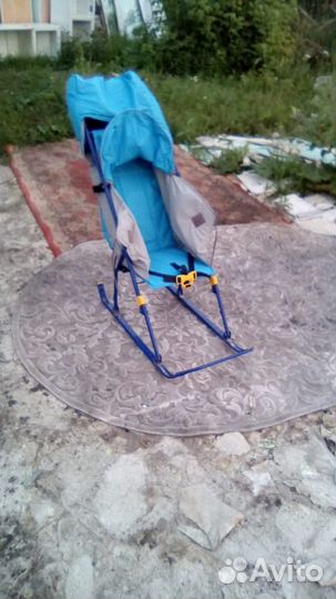 Коляска санки Nika