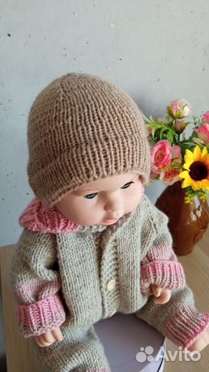 Шапка для новорожденного 0 2 месяца