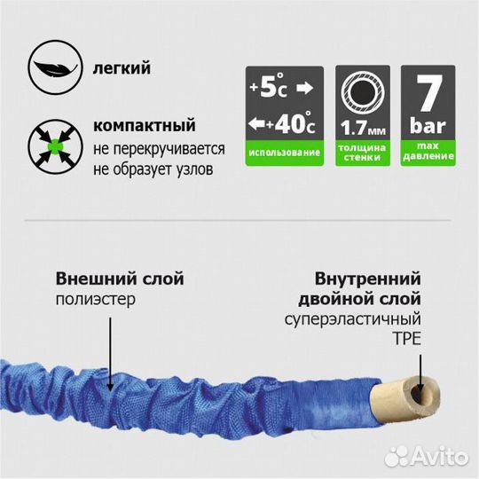 Шланг поливочный