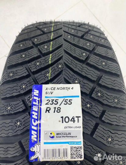 Michelin X-Ice North 4 SUV 235/55 R18 104T