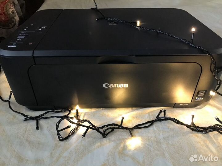 Многоф струйный цветной принтер canon pixma MG3540
