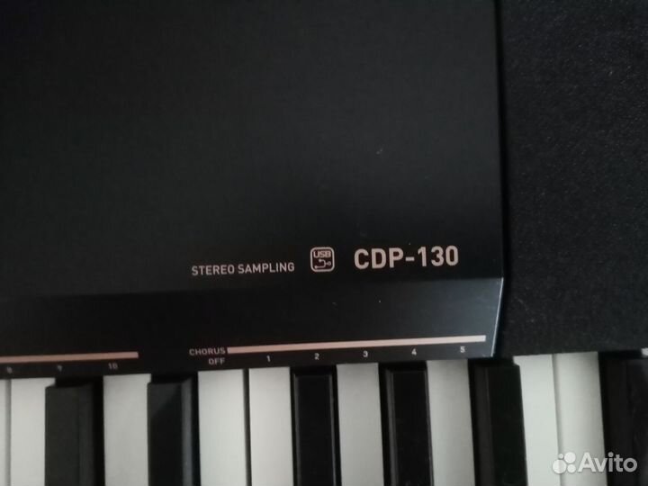 Цифровое пианино casio cdp 130