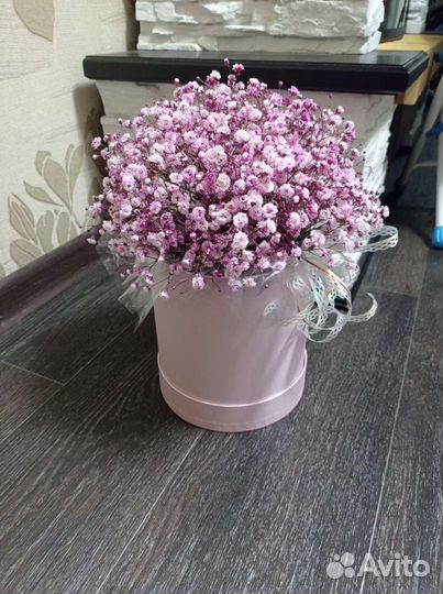 Букет из гипсофилы