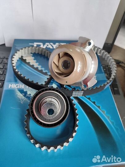 Усиленный комплект грм гранта 8кл с Турбо помпой