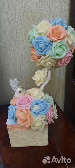 Топиарий-светильник