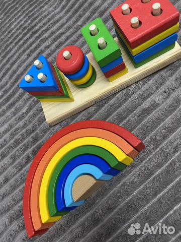 Развивающие деревянные игрушки