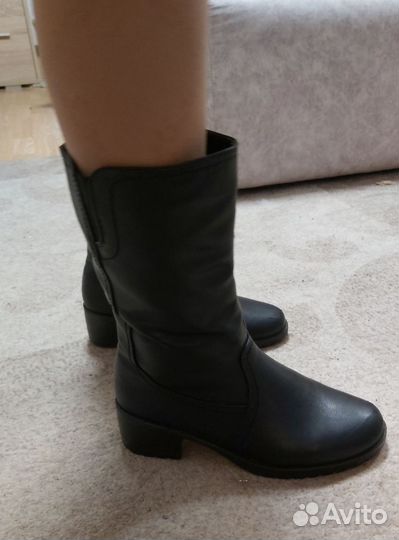 Сапоги детские утеплённые 36р