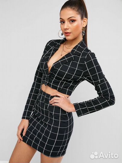 Костюм двойка женский с юбкой