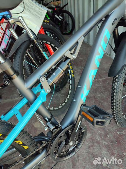 Велосипед двух подвесной