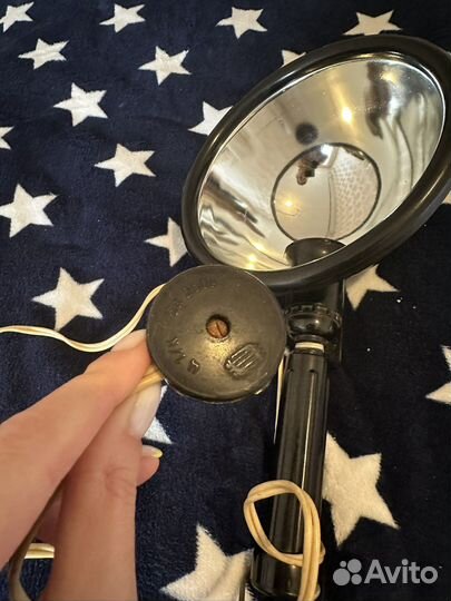 Рефлектор синяя лампа