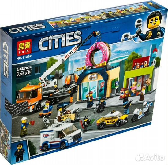 Конструктор bela City Магазин пончиков