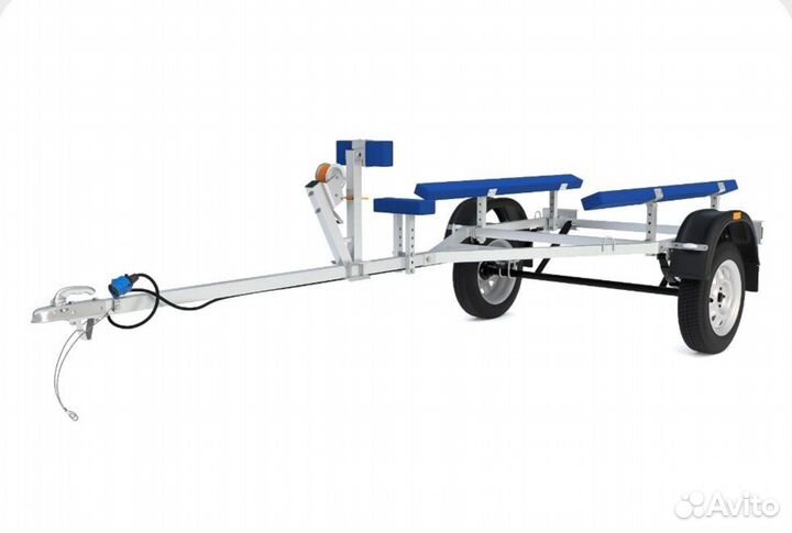 Прицеп для лодки пвх 4.3 метра. Оцинкованный