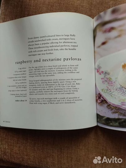 Книга рецептов десертов на английском