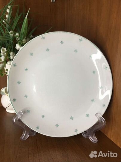 Блюдце и тарелка friedrich kaestner(германия)