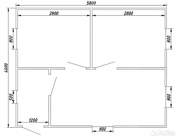 Дачный Домик, Бытовка + Бытовка