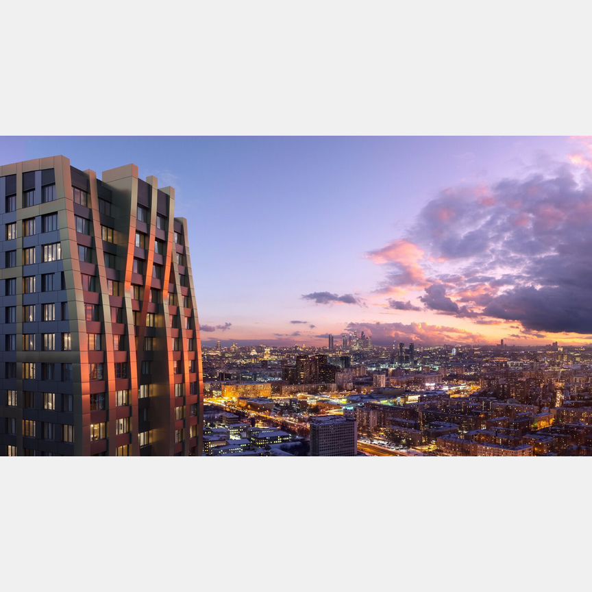 3-к. квартира, 57,6 м², 29/47 эт.