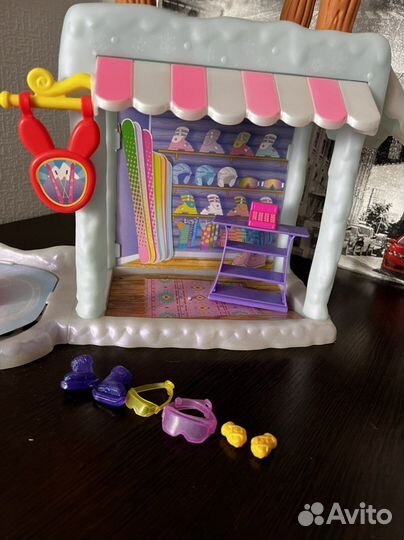 Домик enchantimals Снежная долина в горах