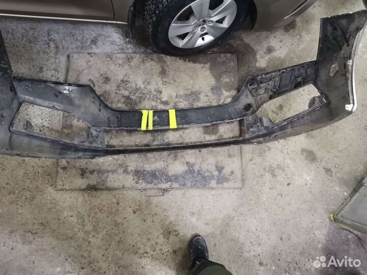 Бампер skoda rapid 2021