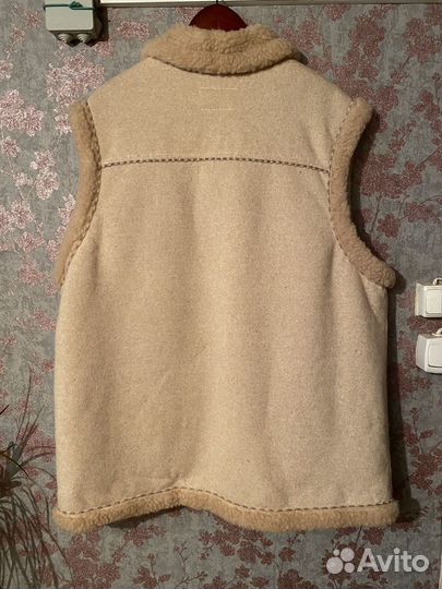 Тёплая жилетка из овчины holty 54