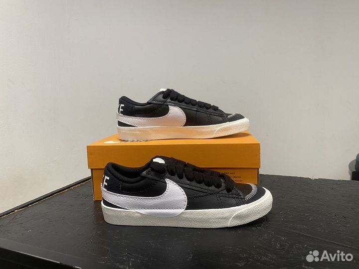 Nike Blazer Low 77 Jumbo Black