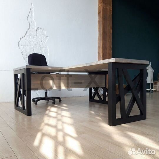 Столы в стиле лофт