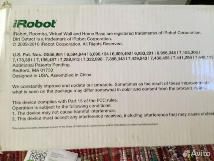 Робот-пылесос iRobot Roomba 560