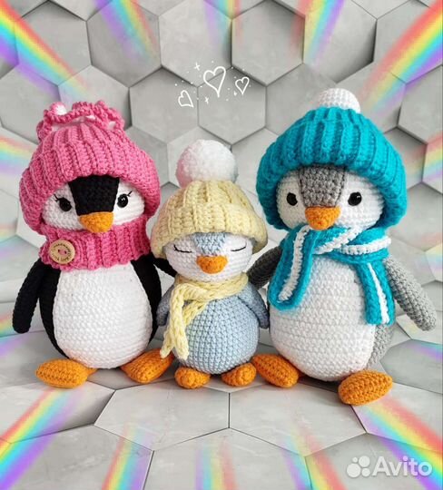 Вязаный Пингвин