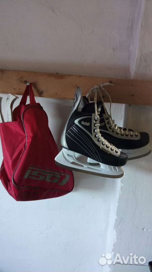 Коньки хоккейные и фигурные